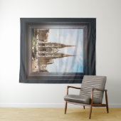 Église Sainte-Clotilde à Paris door Max Berthelin Wandkleed (In Situ (horizontaal))