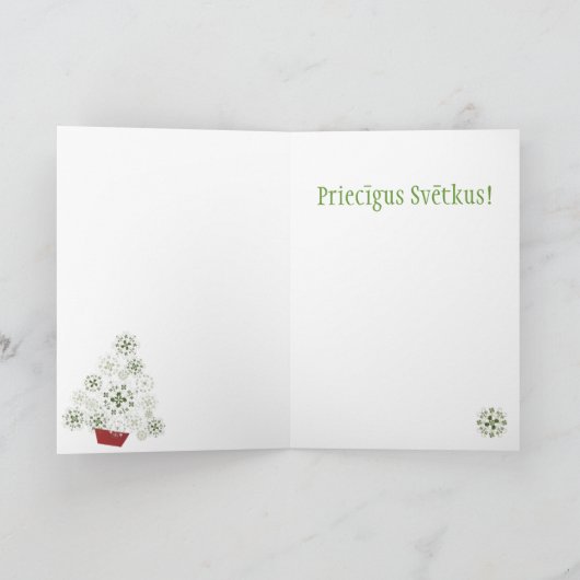 Eglite Feestdagen Kaart (Binnen)