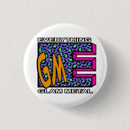 EGM Blue Leopard Logo Small Button