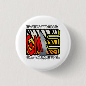 EGM Lawless Logo Small Button (Voorkant)
