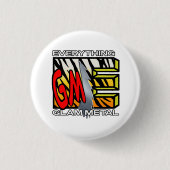 EGM Lawless Logo Small Button (Voorkant)