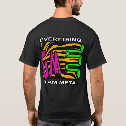 EGM "Meme Warriors" Ltd. Black T-Shirt (Achterkant)