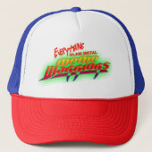 EGM "Meme Warriors" Ltd. Trucker Hat Pet (Voorkant)
