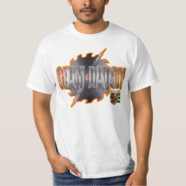 EGM Sawblade Glam Dad T-Shirt (White)