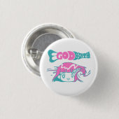 Ego Death Ronde Button 3,2 Cm (Voorkant /achterkant)