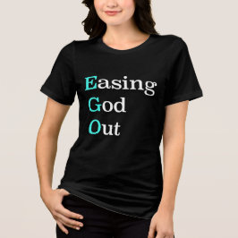 EGO | God uit de weg ruimen – Recovery Slogan Tri-Blend Shirt