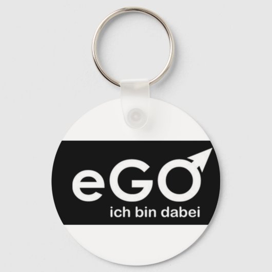 ego ich bin dabei sleutelhanger (Voorkant)