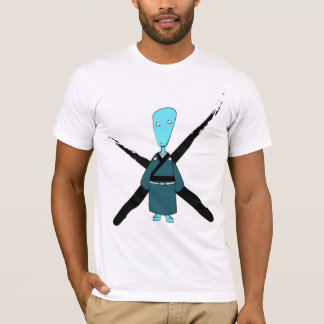 Ego in een Hakama T-shirt