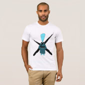 Ego in een Hakama T-shirt (Voorkant volledig)