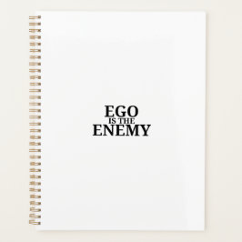 Ego Is De Vijand 2026 Minimalistische Dagelijkse P Planner