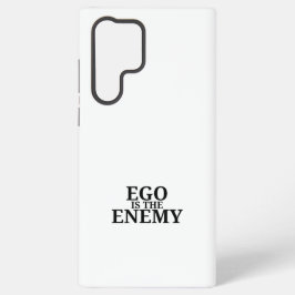 Ego Is De Vijand Minimalistische Typewriter Samsun Samsung Galaxy Hoesje