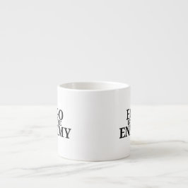 Ego Is The Enemy Minimalistische Schrijfmachine Es Espresso Kop