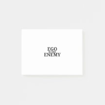 Ego Is The Enemy Minimalistische Schrijfmachine Po
