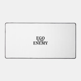 Ego Is The Enemy Minimalistische Typewriter Grote  Bureaumat