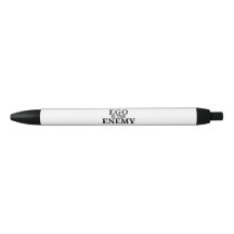 Ego Is The Enemy Minimalistische Typewriter Pen