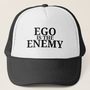 Ego Is The Enemy Minimalistische Typewriter Petten