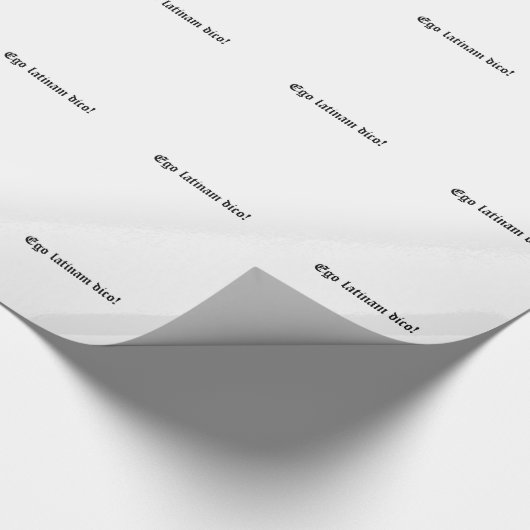 Ego latinam dico! cadeaupapier (Hoek)