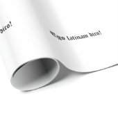 Ego latinam dico! cadeaupapier (Rol Hoek)