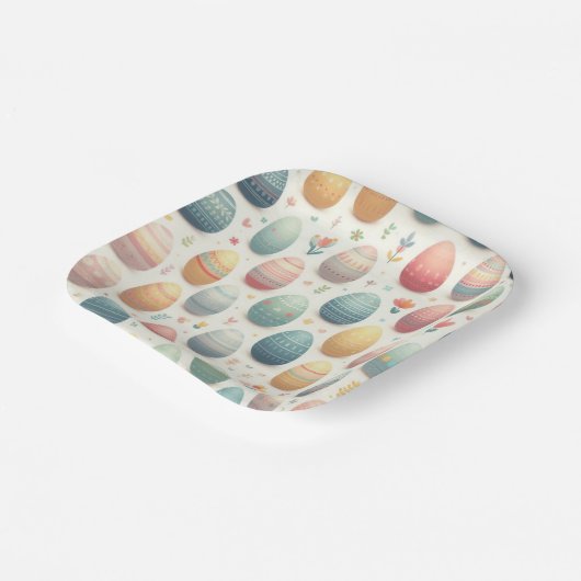 egocentrisch papieren bordje (Gebogen)