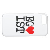 Egoist Red Heart Case-Mate iPhone Case (Achterkant (Horizontaal))