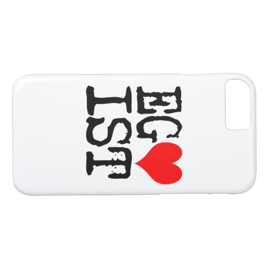 Egoist Red Heart Case-Mate iPhone Case (Achterkant (Horizontaal))