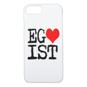Egoist Red Heart Case-Mate iPhone Case
