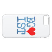Egoist Red Heart Case-Mate iPhone Case (Achterkant (Horizontaal))