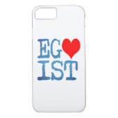 Egoist Red Heart Case-Mate iPhone Case (Achterkant)