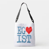 Egoist Red Heart Crossbody Tas (Achterkant)