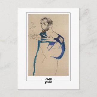 Egon Schiele #109-2 - Kunst Briefkaart