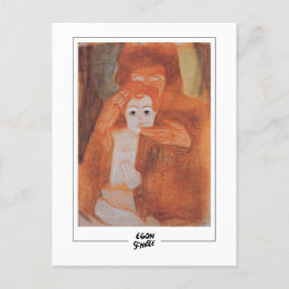 Egon Schiele #10-2 - Beeldende kunst Briefkaart