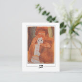 Egon Schiele #10-2 - Beeldende kunst Briefkaart (Staand voorkant)