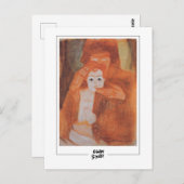 Egon Schiele #10-2 - Beeldende kunst Briefkaart (Voorkant / Achterkant)