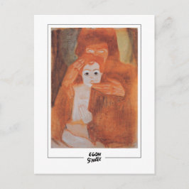 Egon Schiele #10-2 - Beeldende kunst Briefkaart