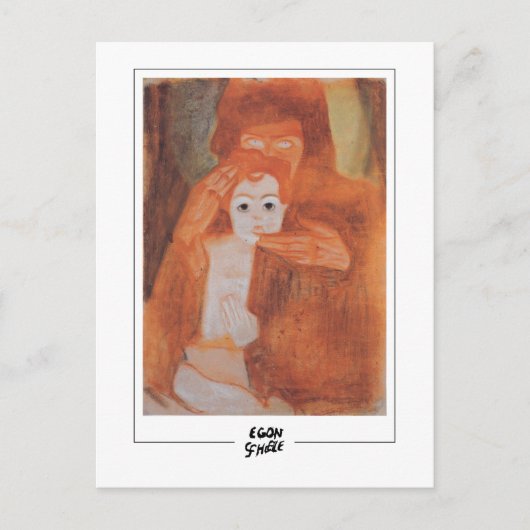Egon Schiele #10-2 - Beeldende kunst Briefkaart (Voorkant)