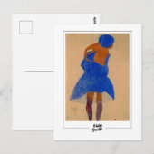 Egon Schiele #110-2 - Kunst Briefkaart (Voorkant / Achterkant)