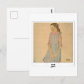 Egon Schiele #142-2 - Kunst Briefkaart (Voorkant / Achterkant)