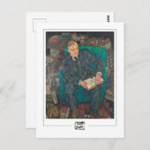 Egon Schiele #14-2 - Fine Art Briefkaart (Voorkant / Achterkant)