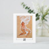 Egon Schiele #14 - Kunstkaart Briefkaart (Staand voorkant)