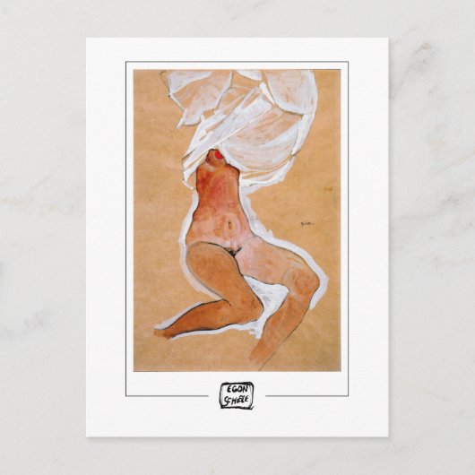 Egon Schiele #14 - Kunstkaart Briefkaart (Voorkant)
