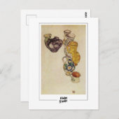 Egon Schiele #164-2 - Beeldende kunst Briefkaart (Voorkant / Achterkant)