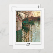 Egon Schiele #170 - Beeldende kunst Briefkaart (Voorkant / Achterkant)