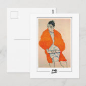 Egon Schiele #171 - Schone kunst Briefkaart (Voorkant / Achterkant)
