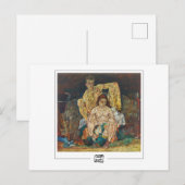 Egon Schiele #17-2 - Kunstansichtkaart Briefkaart (Voorkant / Achterkant)