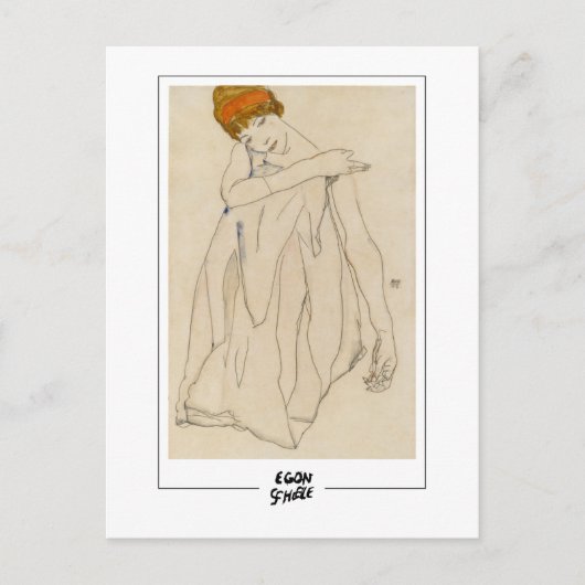 Egon Schiele #183 - Schone kunst Briefkaart (Voorkant)