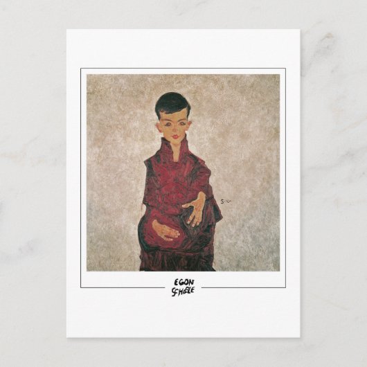 Egon Schiele #1-2 - Beeldende kunst Briefkaart (Voorkant)