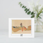 Egon Schiele #1-2 - Fine Art Briefkaart (Staand voorkant)