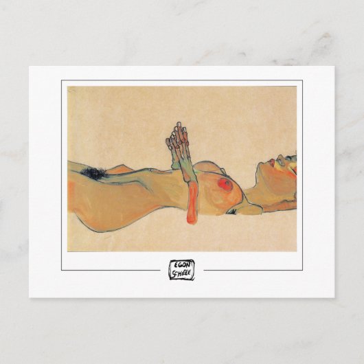 Egon Schiele #1-2 - Fine Art Briefkaart (Voorkant)