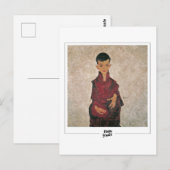 Egon Schiele #1-2 - Kunst Briefkaart (Voorkant / Achterkant)