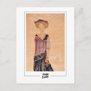 Egon Schiele #20-2 - Kunst Briefkaart